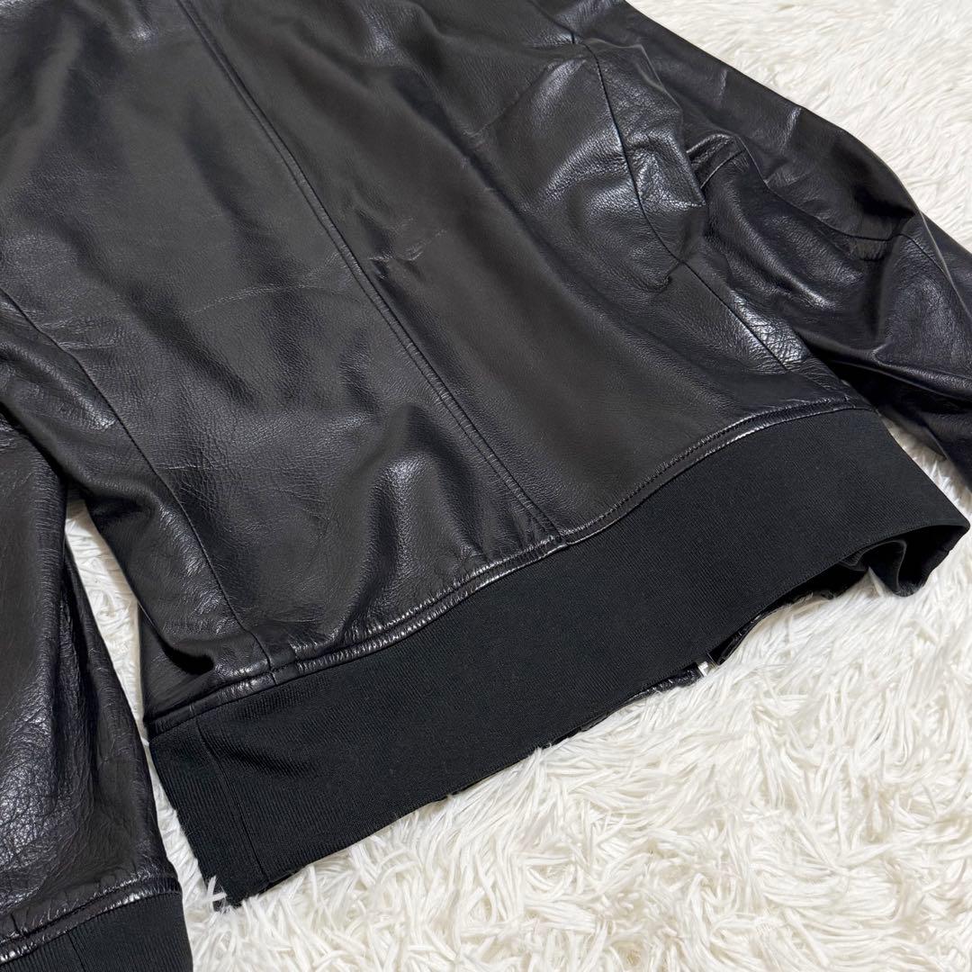 激レア drestrip レザートラックジャケット ディアスキン 三つ葉ロゴ