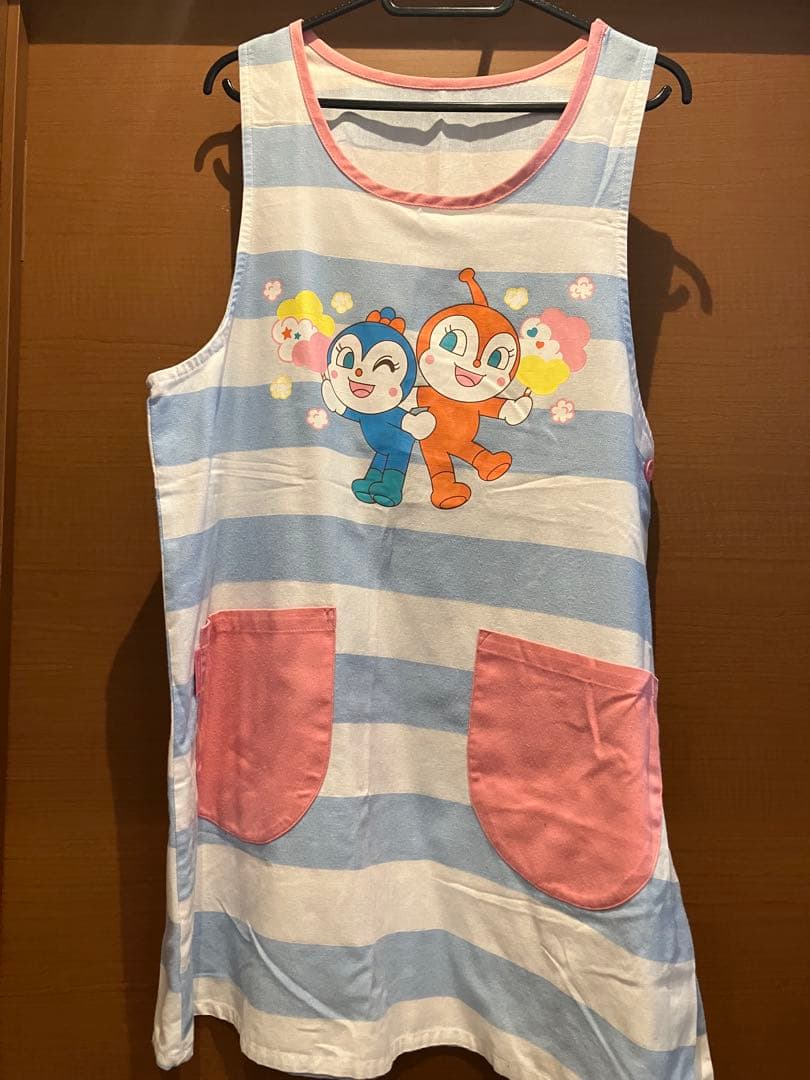 フレーベル館 アンパンマン ドキンちゃん コキンちゃん エプロン 保育