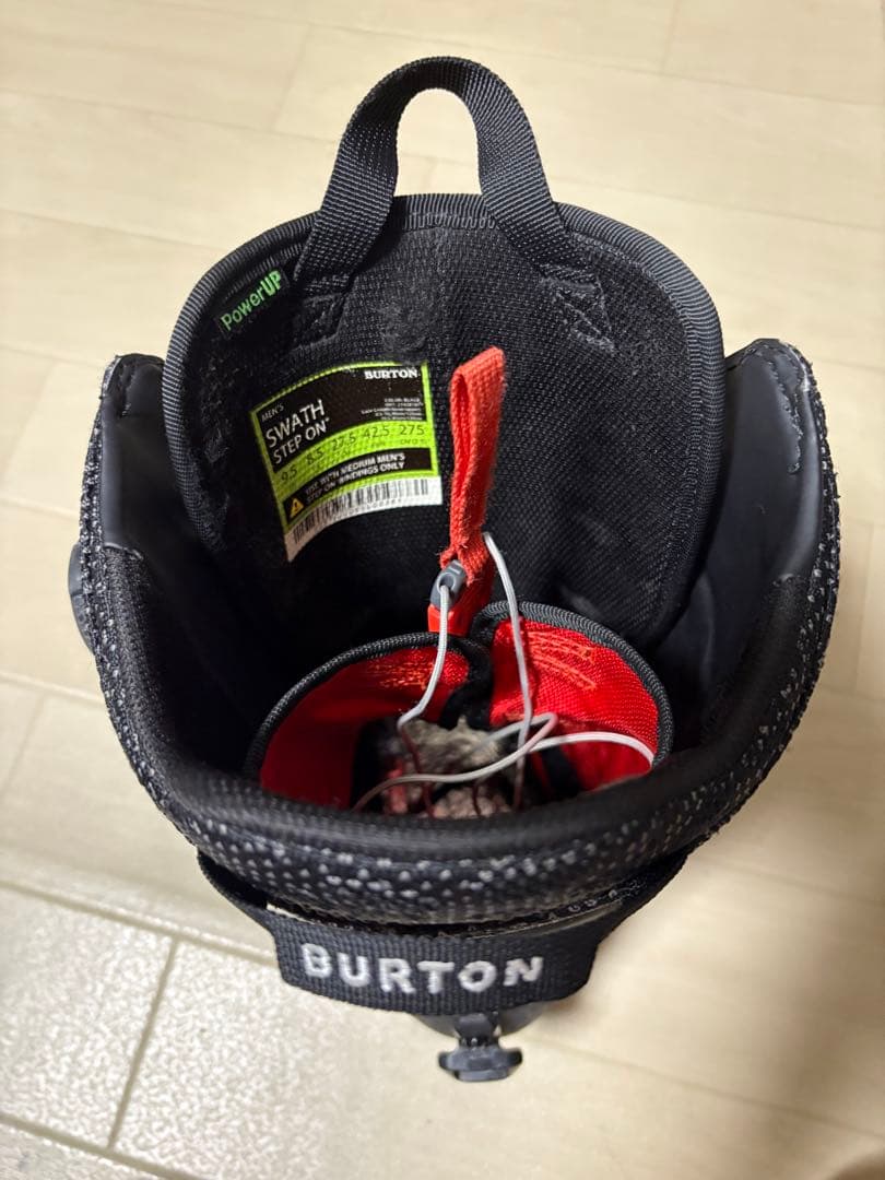 Burton バートン SWATH スワス ステップオン 黒 27.5cm 箱付
