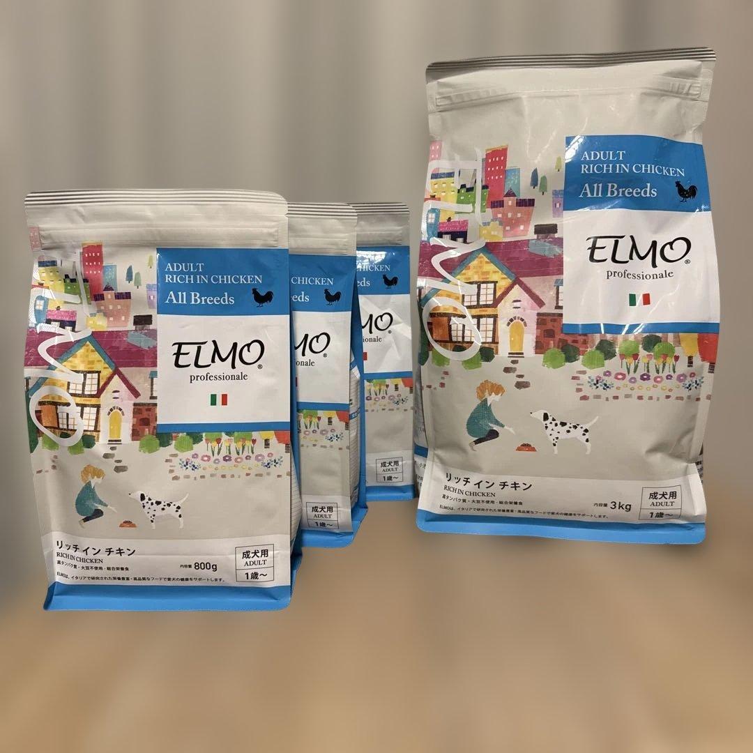 ELMO ドッグフード リッチチキン 800g・3kg - メルカリ