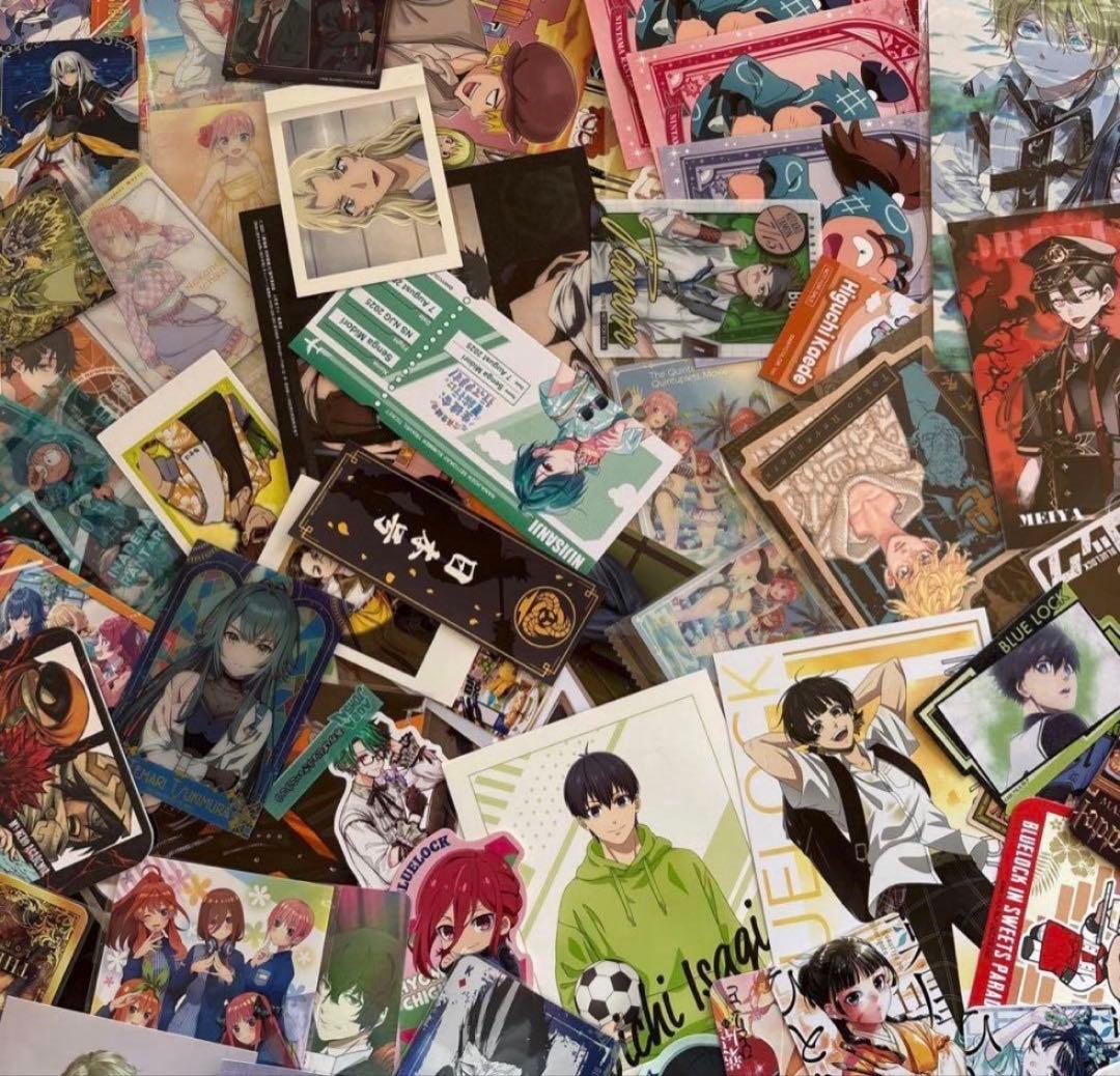 A.アニメグッズ 紙類 紙雑貨 薄物 大量 まとめ売り - メルカリ