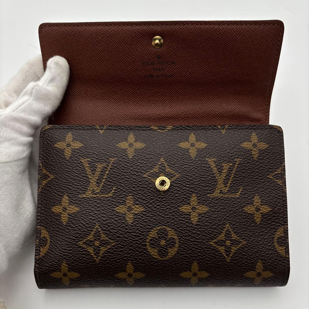 ✨ルイヴィトン ポルトトレゾール エテュイパピエ モノグラム 三つ折り