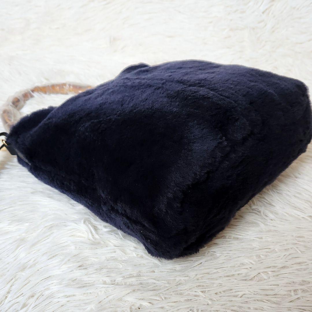 《未使用》PELLEY LUSSO ペレリールッソ ムートン ショルダーバッグa