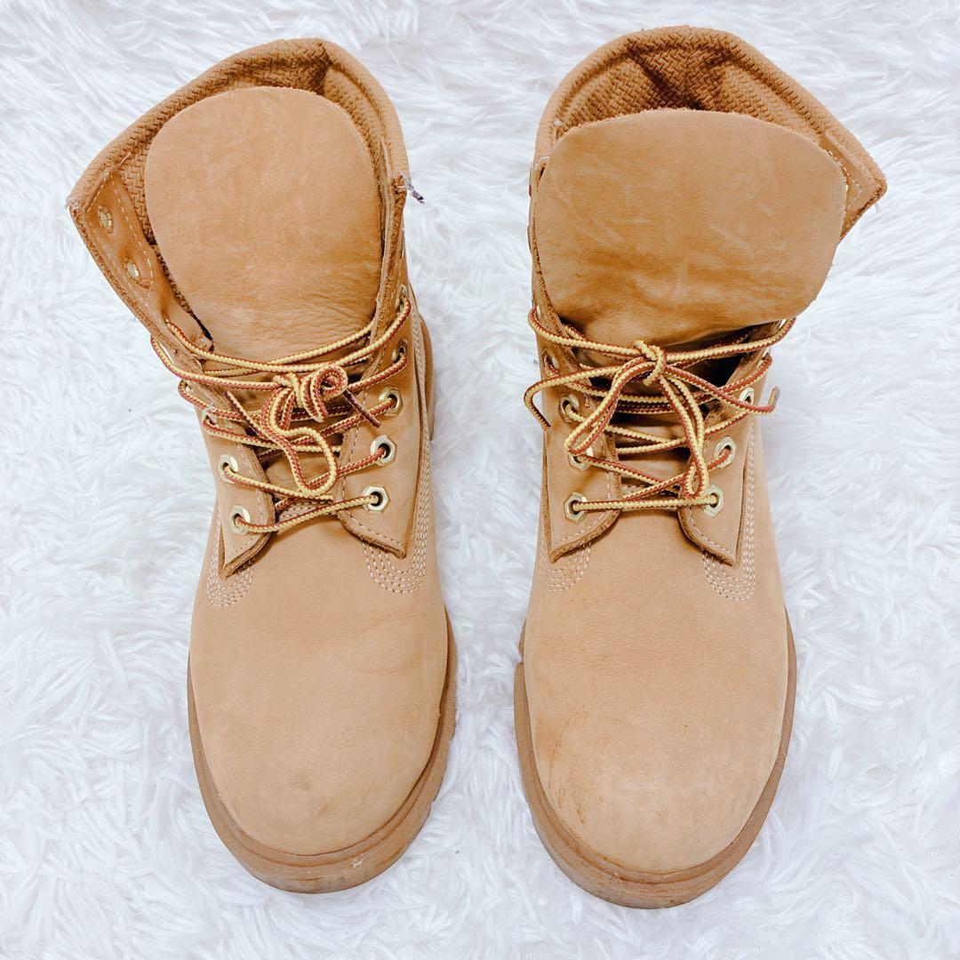美品 Timberland 7hole ベーシック イエローブーツ 25.5cm - メルカリ