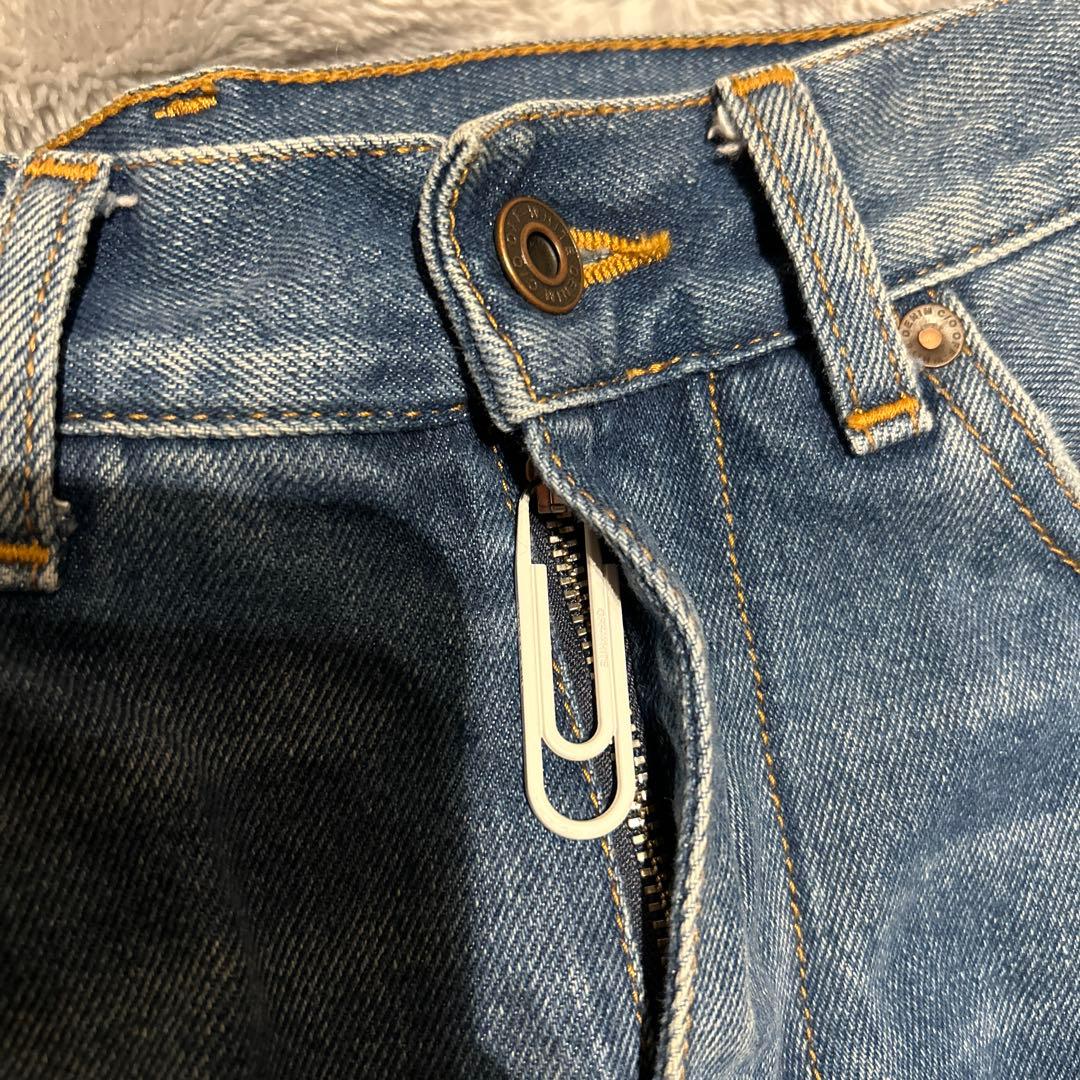 off-white ストライプ デニム 32 - メルカリ