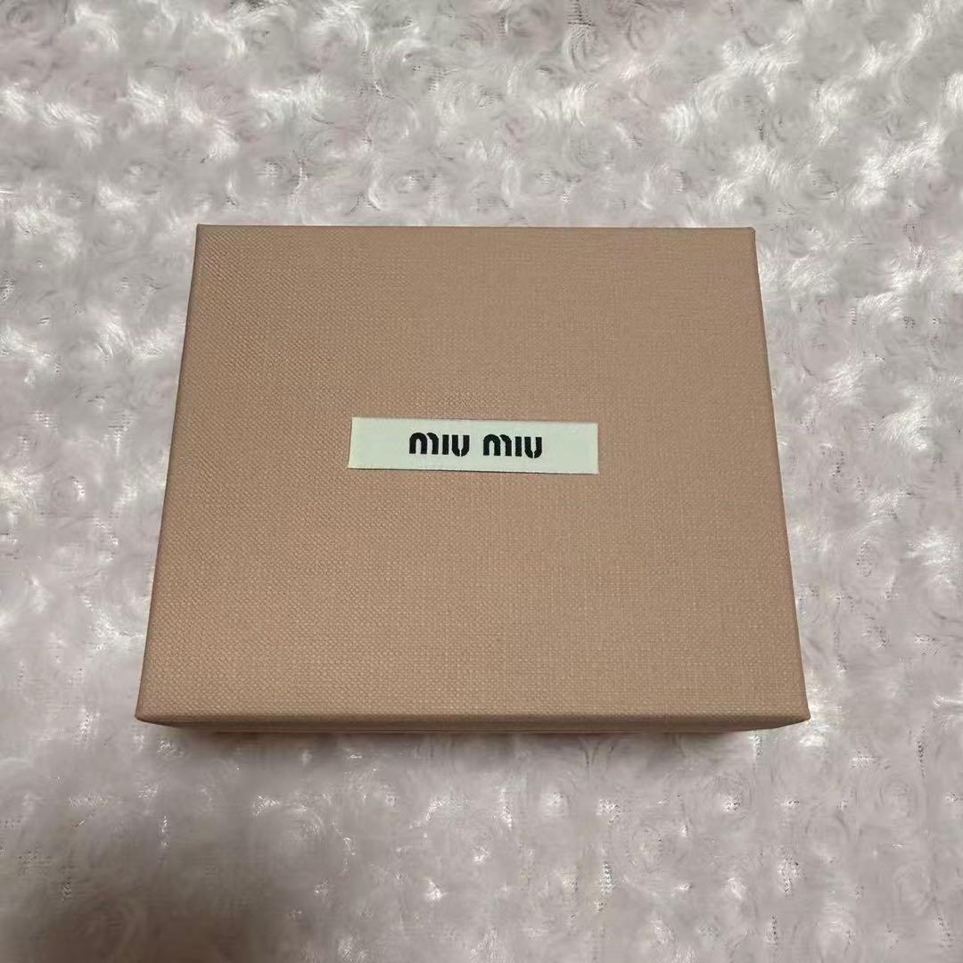 Miu Miu MIU MIU ミュウミュウ ギンガムシュシュ ボルドー - メルカリ