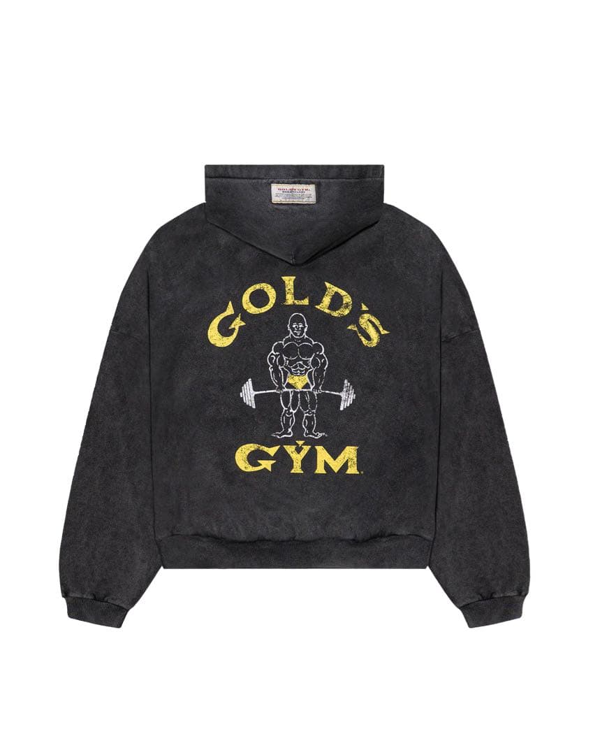 新品】LÝFT × GOLD'S GYM LOGO HOODIE 黒 - メルカリ