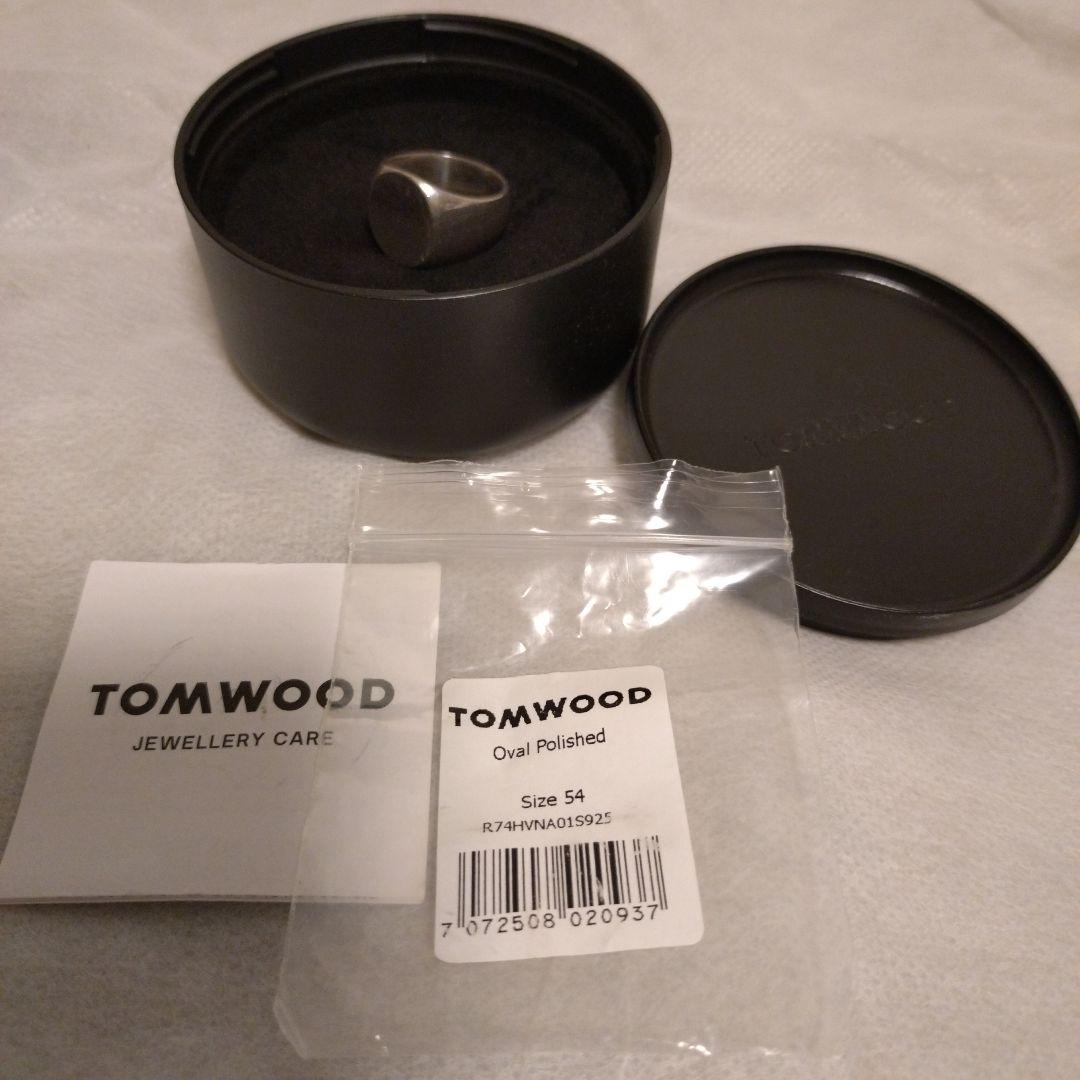 【14号】トムウッド／オーバルポリッシュドリング TOM WOOD（トムウッド） 指輪 リング TOM WOOD oval polished ring
