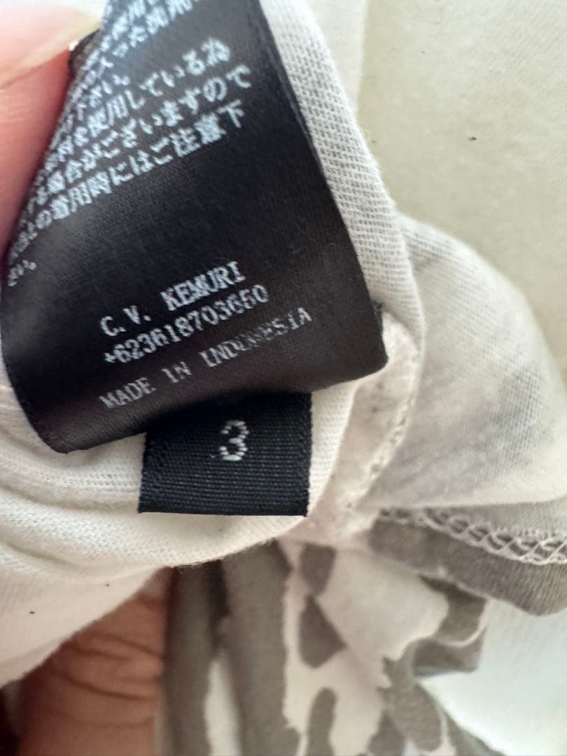 kmriiサーペントクロス カットソー - メルカリ