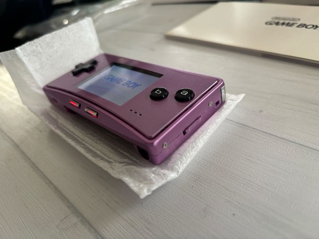 新品未使用品 ゲームボーイ ミクロ Game Boy Micro パープル - メルカリ