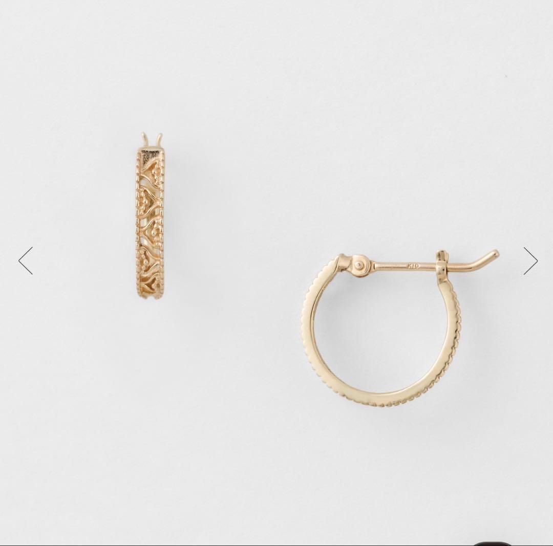 agete 10k フープピアス K10フープピアス｜ピアス｜アガット 公式オンラインストア