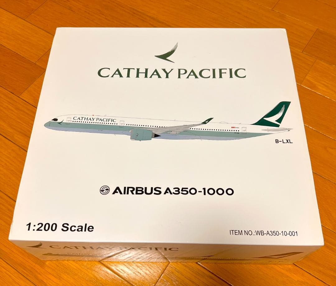 キャセイパシフィック航空 エアバスA350-1000 1/200 JFox・WB - 航空機