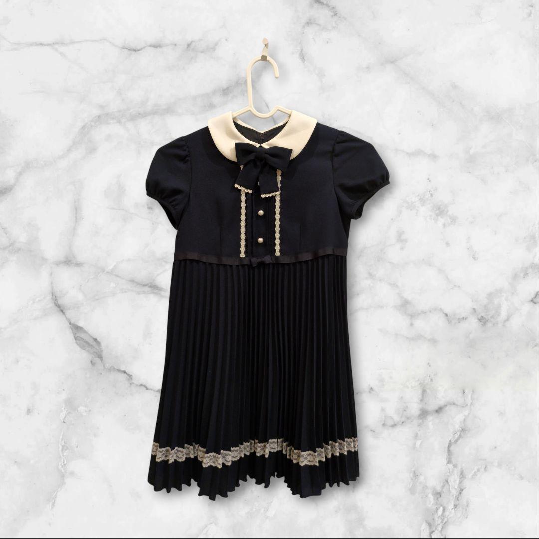 ELLE en noir 卒園式 入学式 発表会 ワンピース 120 女の子 - メルカリ