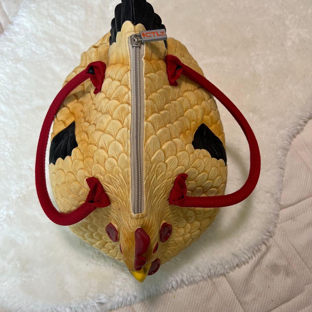 希少・レア】ビンテージ にわとりバッグ チキンラバーハンドバッグ