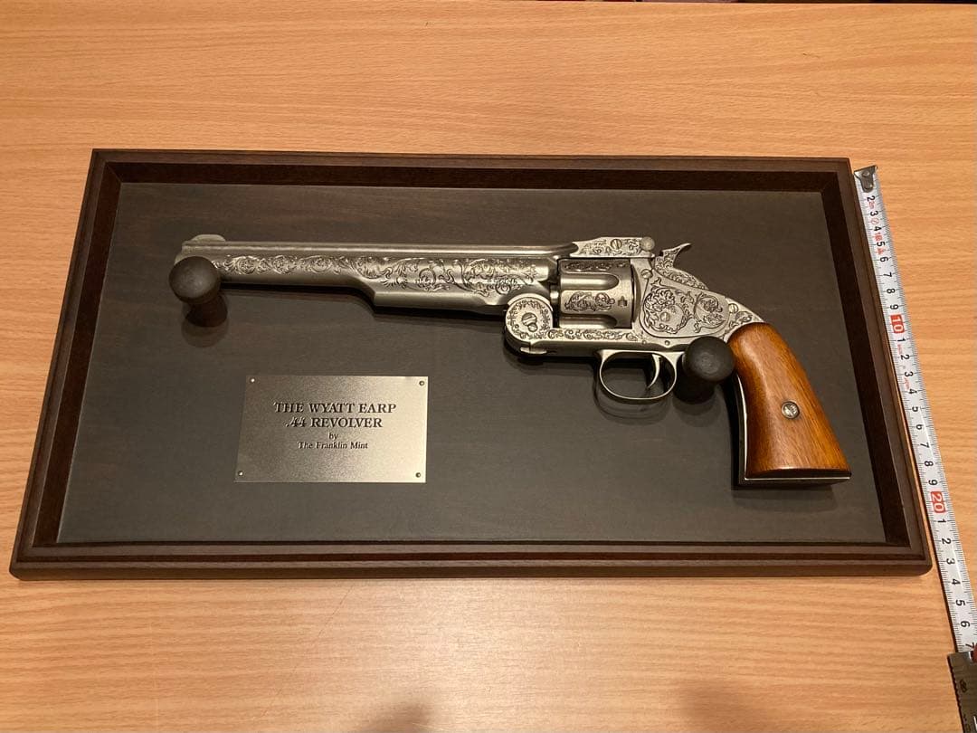 美品】フランクリンミント ワイアットアープ リボルバー 44口径 装飾銃