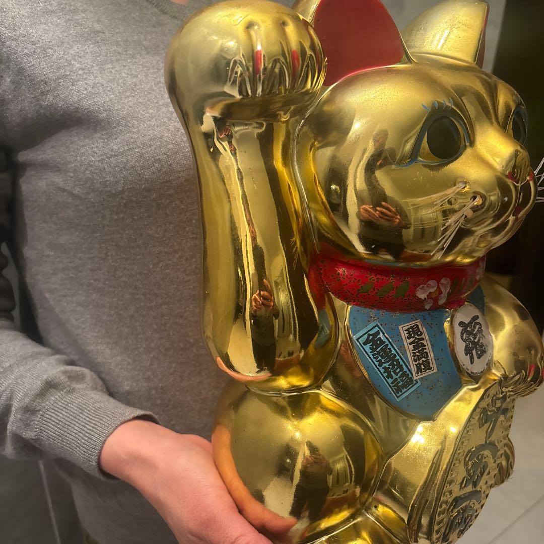 セブンスター様 ヴィンテージ手描きの瞳やまつ毛,前掛けが美しく黄金に