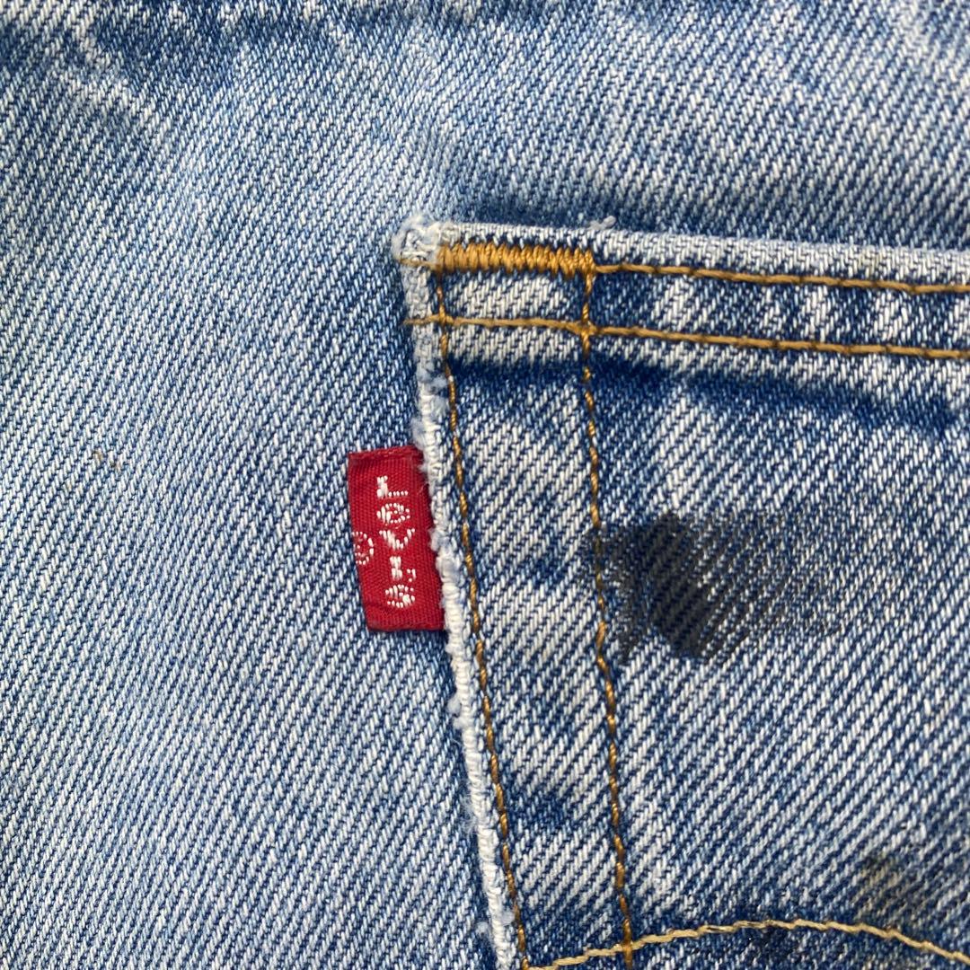 Levi's 501古着W38極上ダメージクラッシュ メキシコ製 AG35 - メルカリ