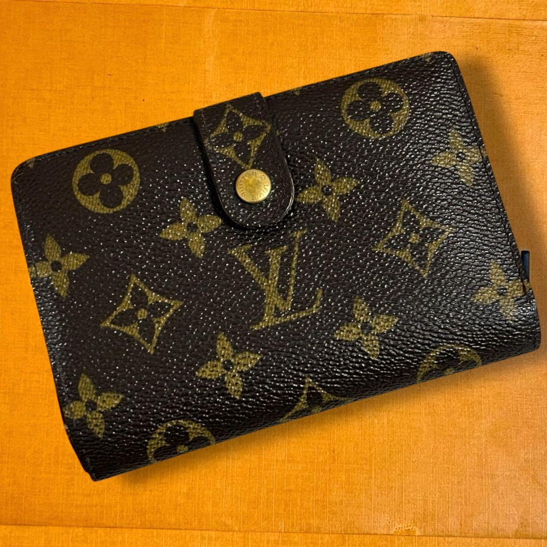 ルイヴィトン ポルトフェイユ・ヴィエノワ　二つ折り財布　モノグラム　がま口 楽天市場】ルイヴィトン 二つ折りがま口財布(小銭入れあり) モノグラム