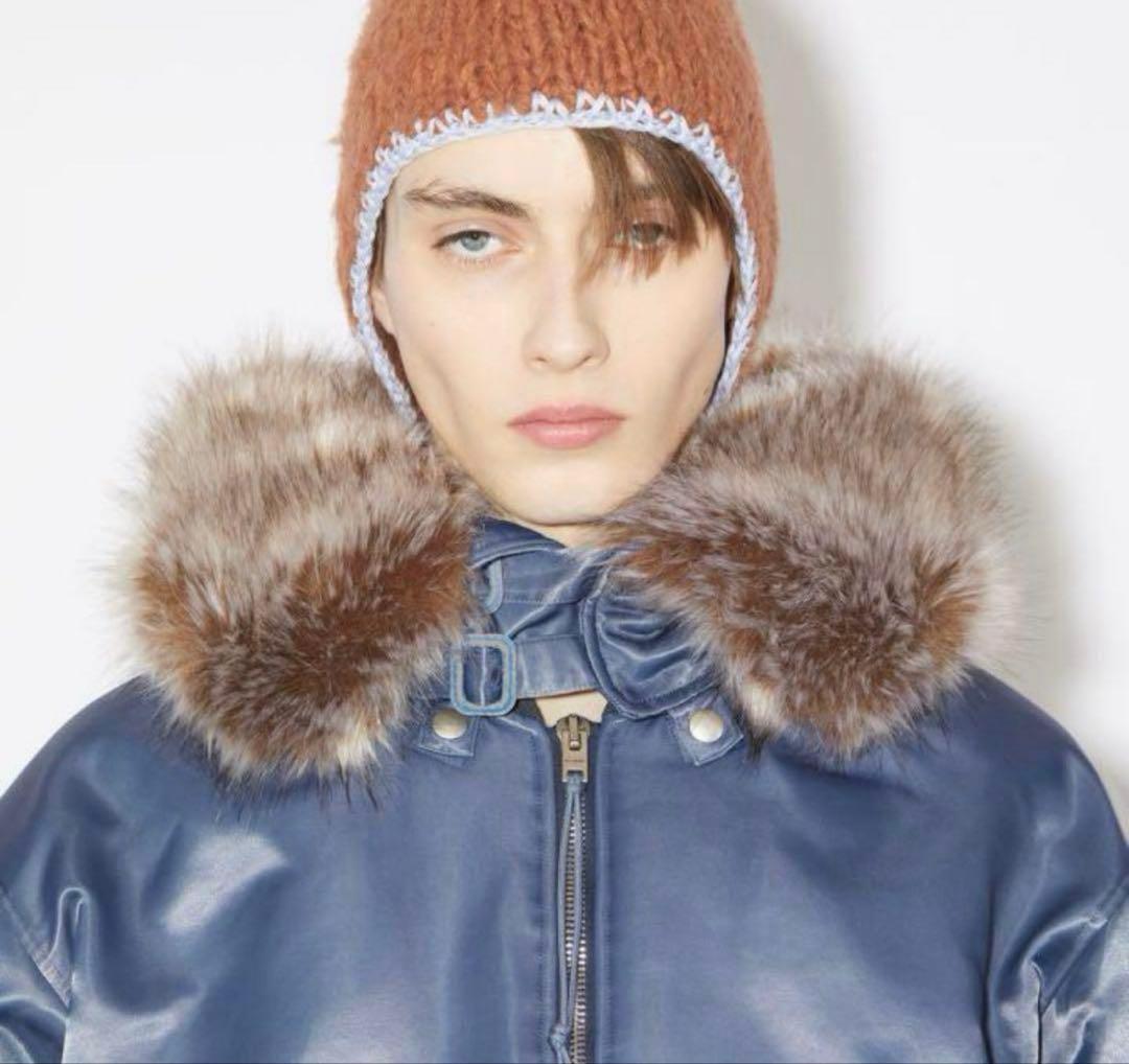 23aw acne studios ファーボンバージャケット 46size 中古・古着通販】Acne studios (アクネ ストゥディオス) フェイク