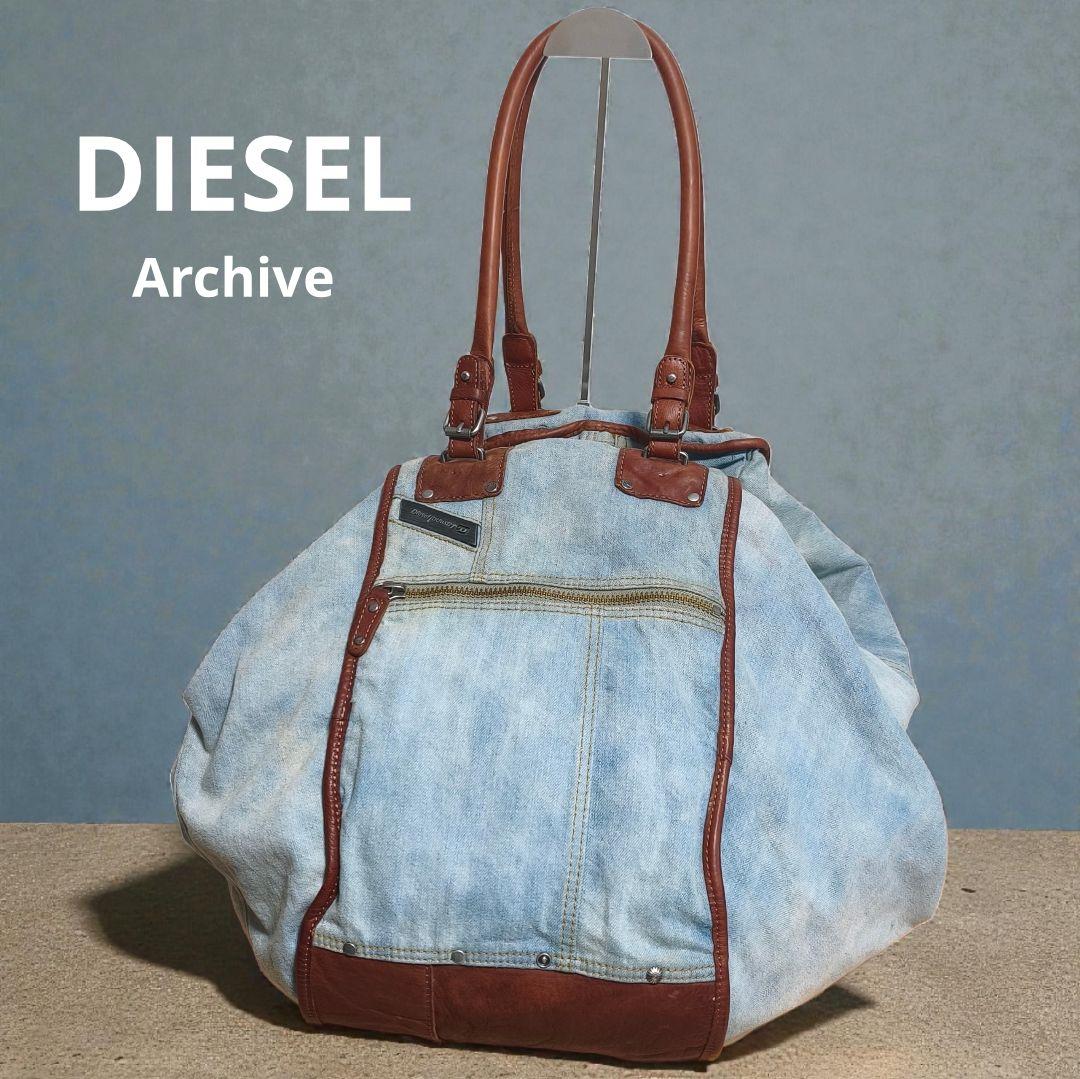 DIESEL y2k 00s archive 変形ボストンバッグ トートバッグ - メルカリ