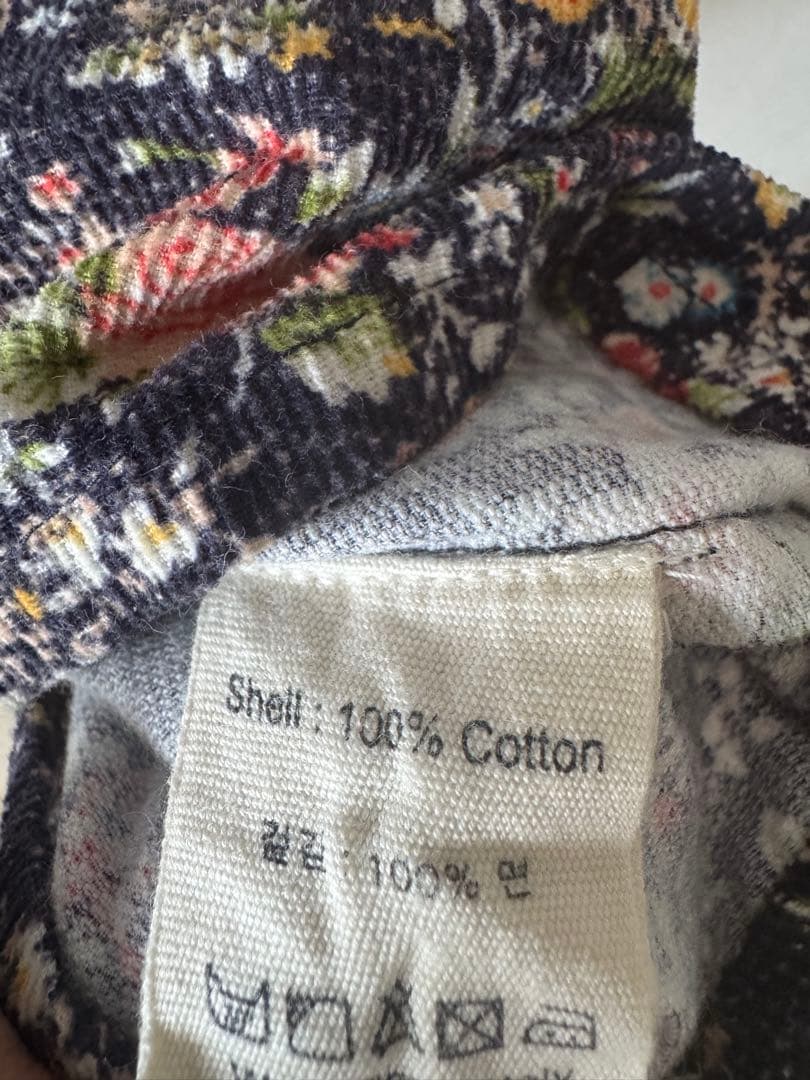 Bonjour diary 花柄ワンピース 6Y - メルカリ