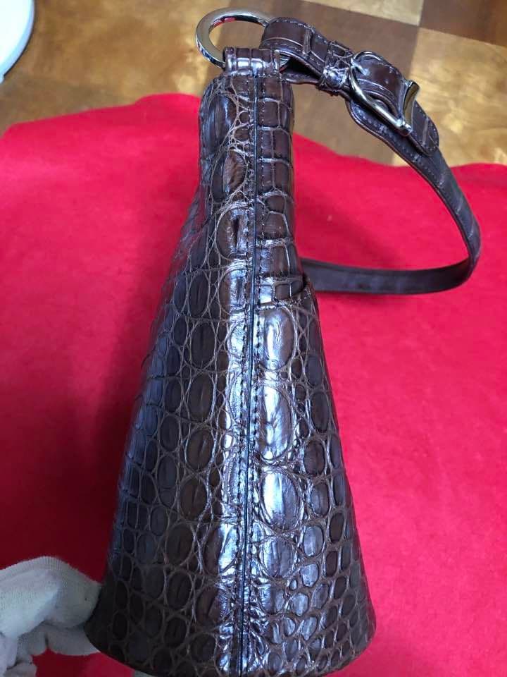 ひなひな様 クロコダイル バッグ ハンドバッグ トートバッグ - メルカリ