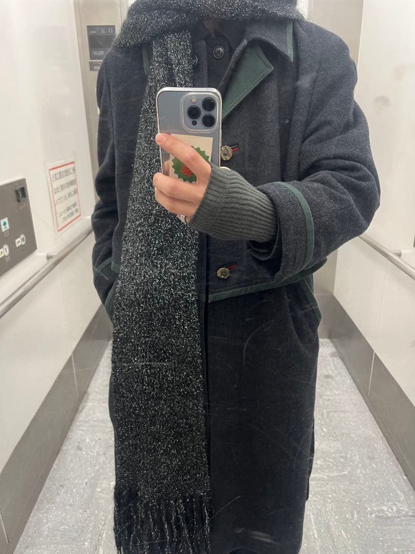 Orimi hooded scarf マフラー The elephant