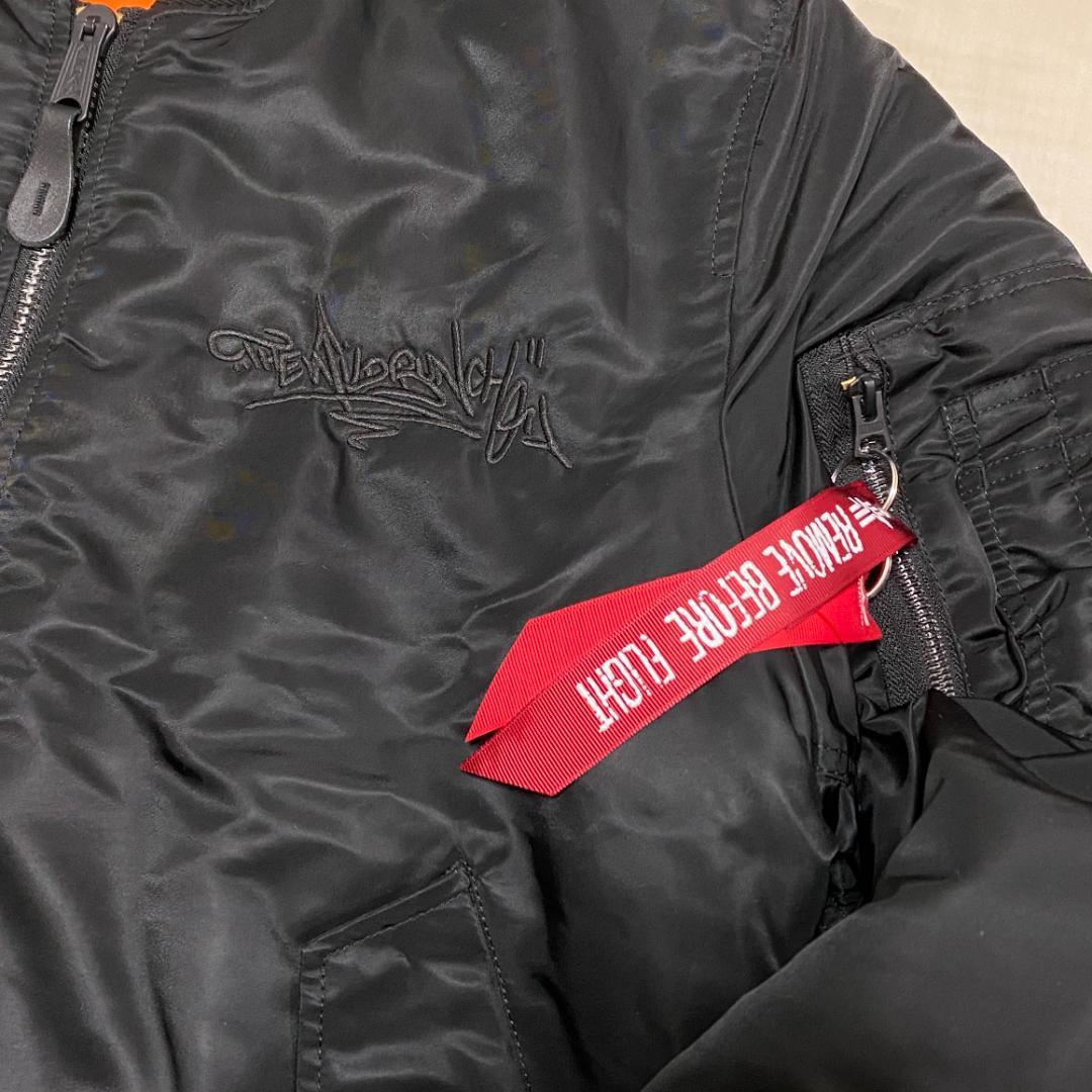 SOPHNET ALPHA WILD BUNCH GRAFFITI MA-1 - メルカリ