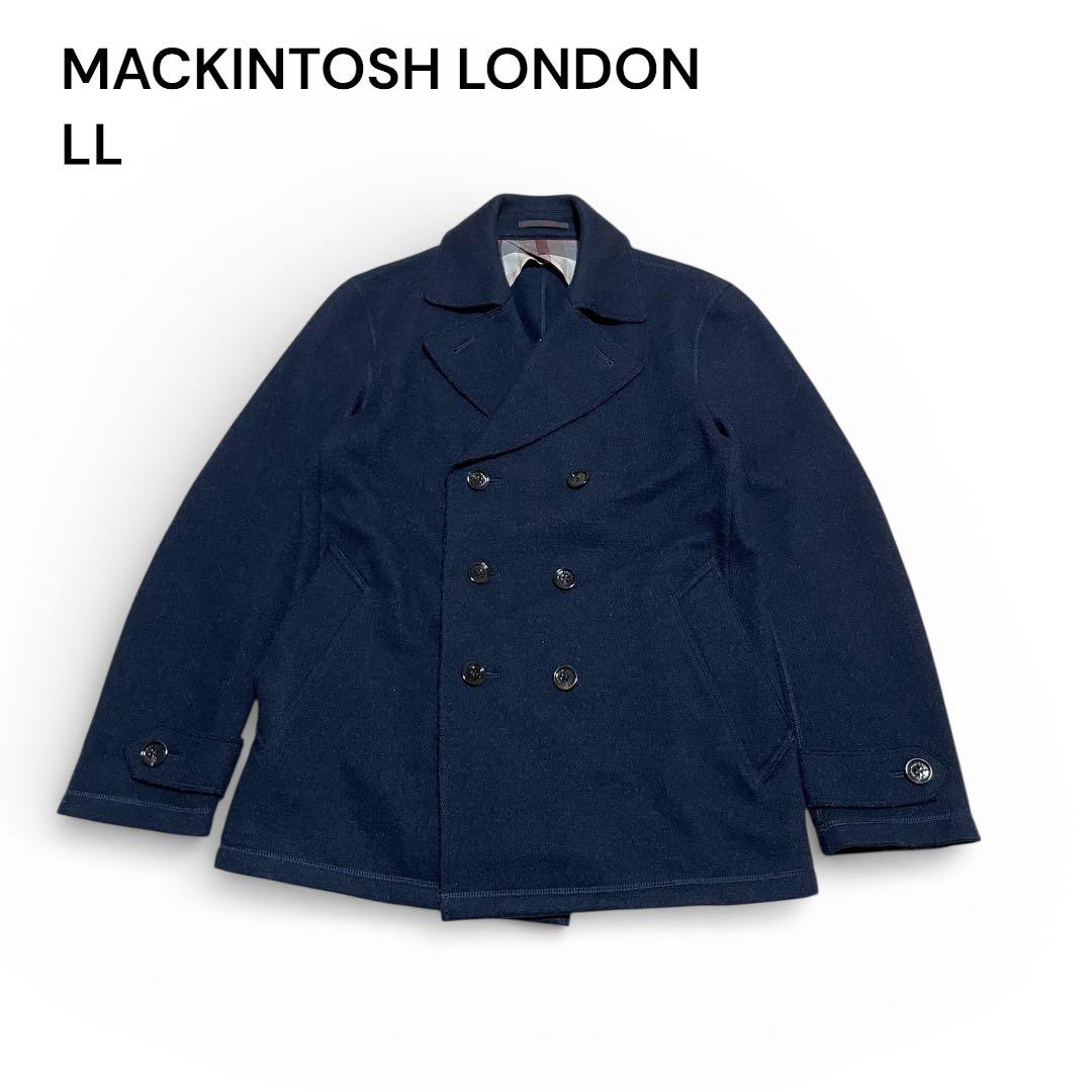 美品✨ マッキントッシュ ロンドン ダブルコート100% LL 紺 ネイビー EDIFICE｜MACKINTOSH(マッキントッシュ) 別注 DUNKELD/ダンケルド Loro