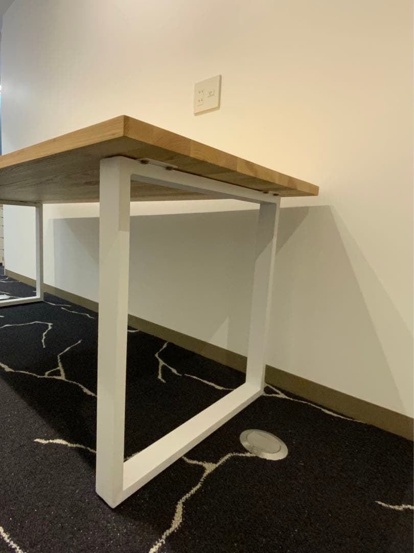 Kanademono テーブル　165*75センチ　天板ホワイトアッシュ KanademonoWhiteAshTableWhiteIl