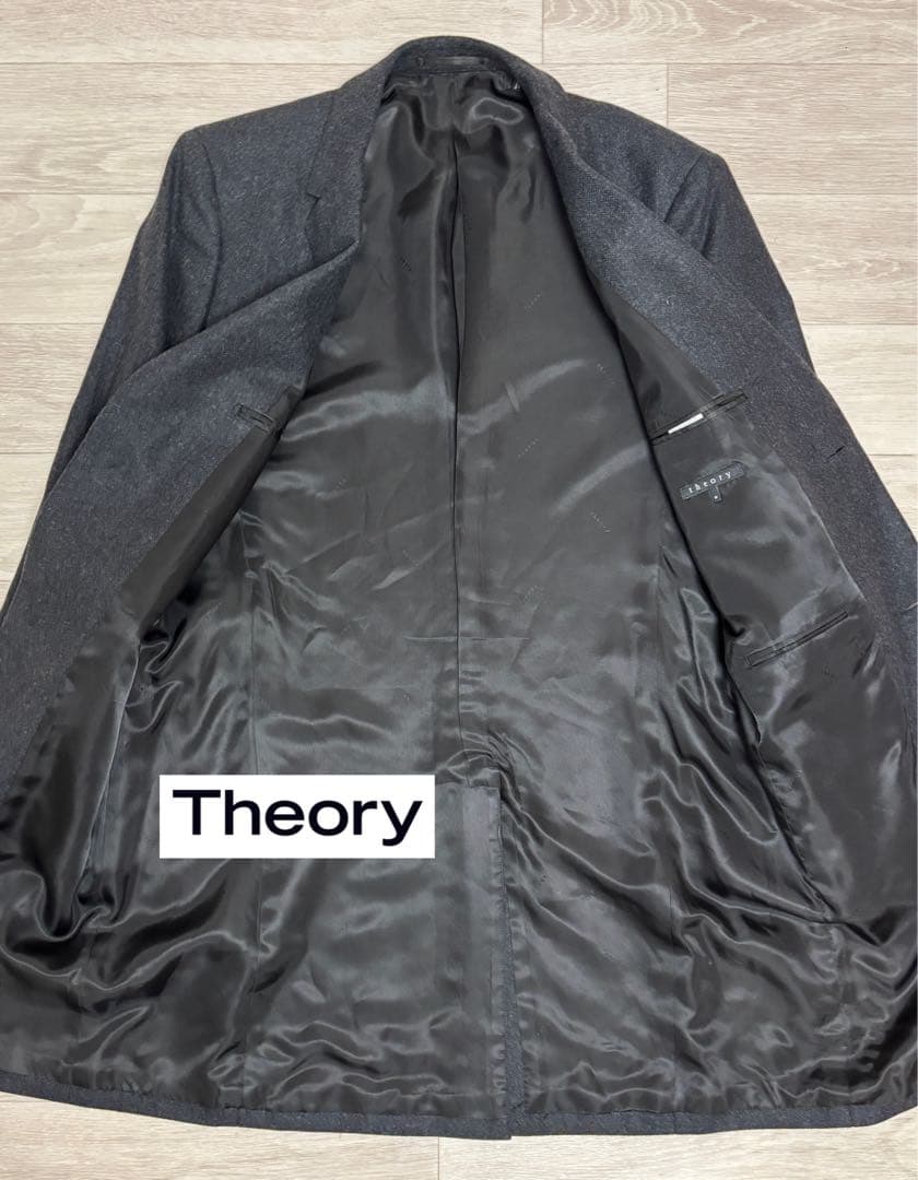 Theory WELLARDON A カシミヤ100％ チェスターコート M - メルカリ