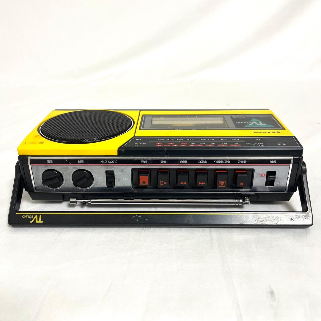 希少】SANYO サンヨー ラジカセ MR-A7TV イエロー - メルカリ