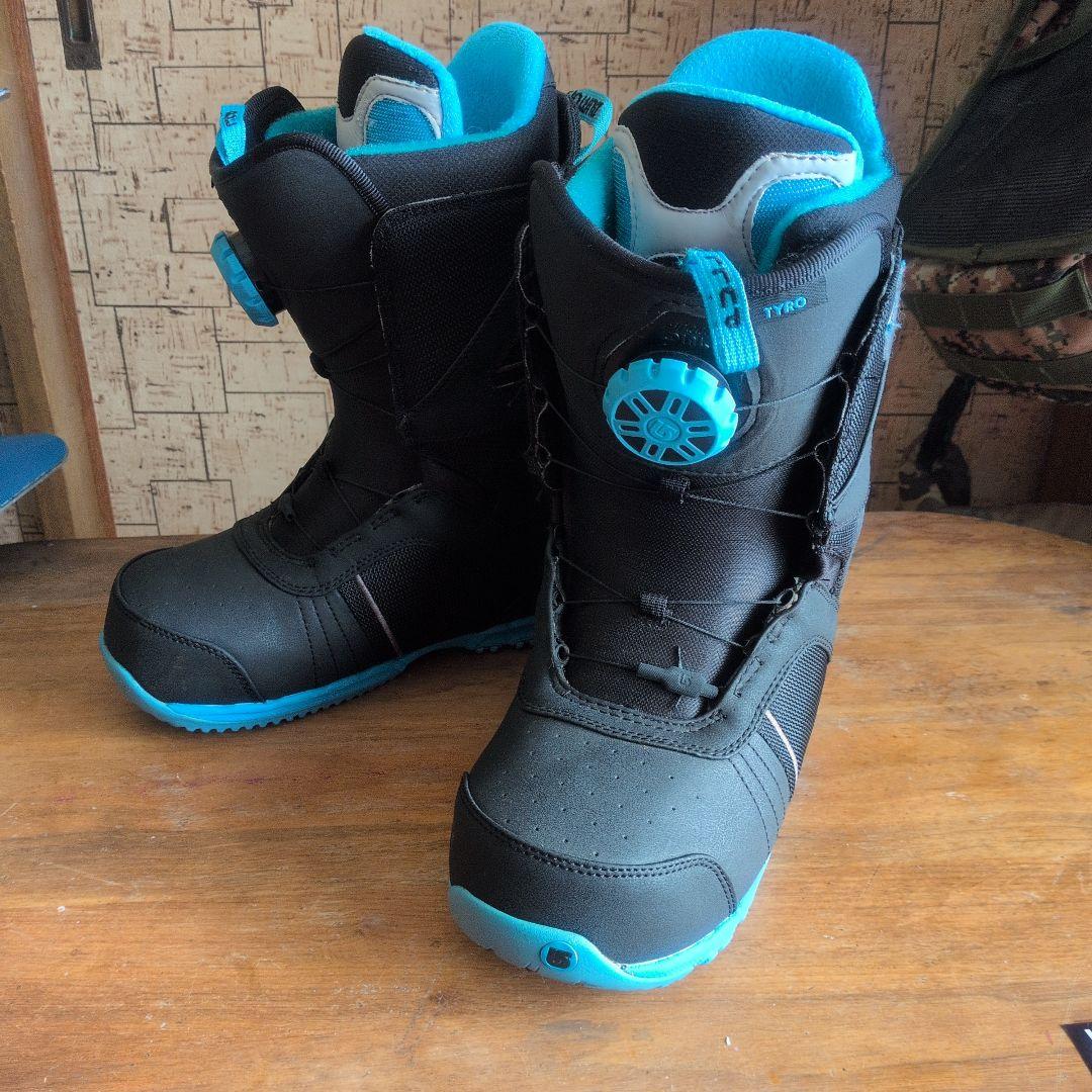 BurtonTYRO25.5cm BOA 足の小さい男性or子どもでも大丈夫 24-25 2025 BURTON バートン スノーボードブーツ キッズ Kids' Smalls