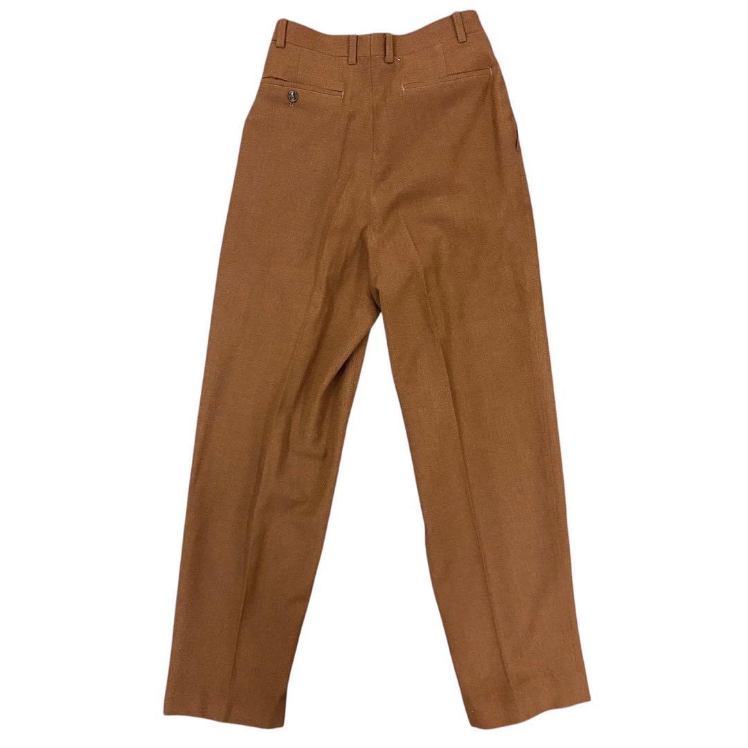 90s/Vintage/ダブル/スーツ/茶 /2タック/ワイド/ブラウン/古着 - メルカリ