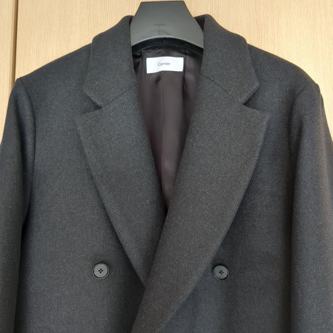 完売 2024AW Cornier コルニエ ダブルブレスト チェスターコート