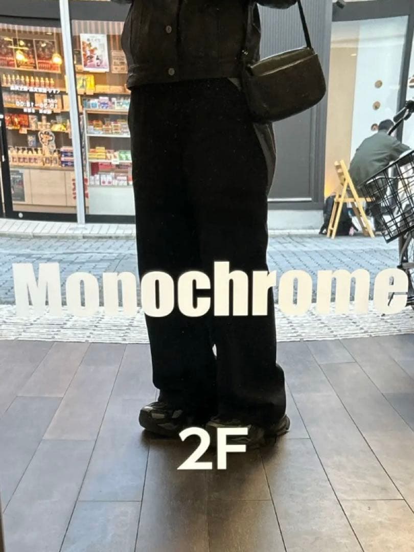 asapmode Stacked Canvas Wide-Leg Pants M - メルカリ