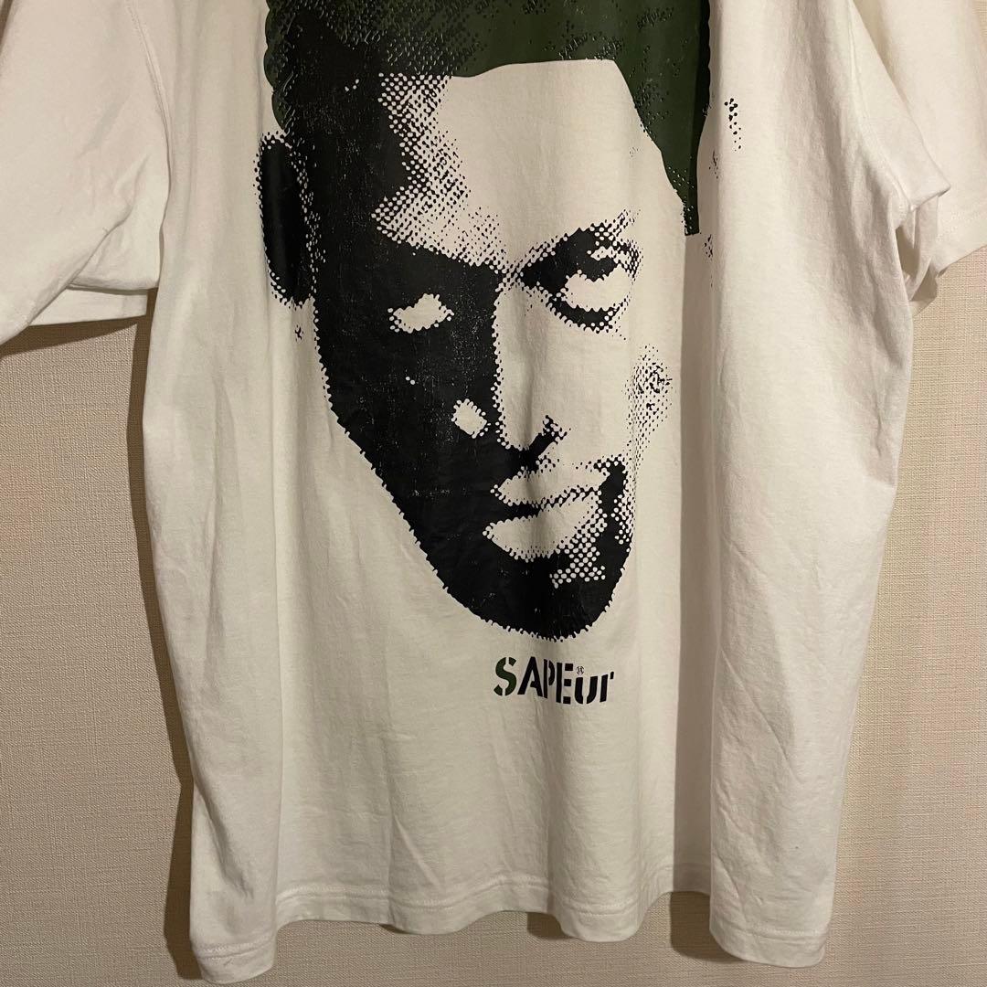 古*屋様 ロッドマン SAPEur サプール Tシャツ XLサイズ 白 緑 - メルカリ