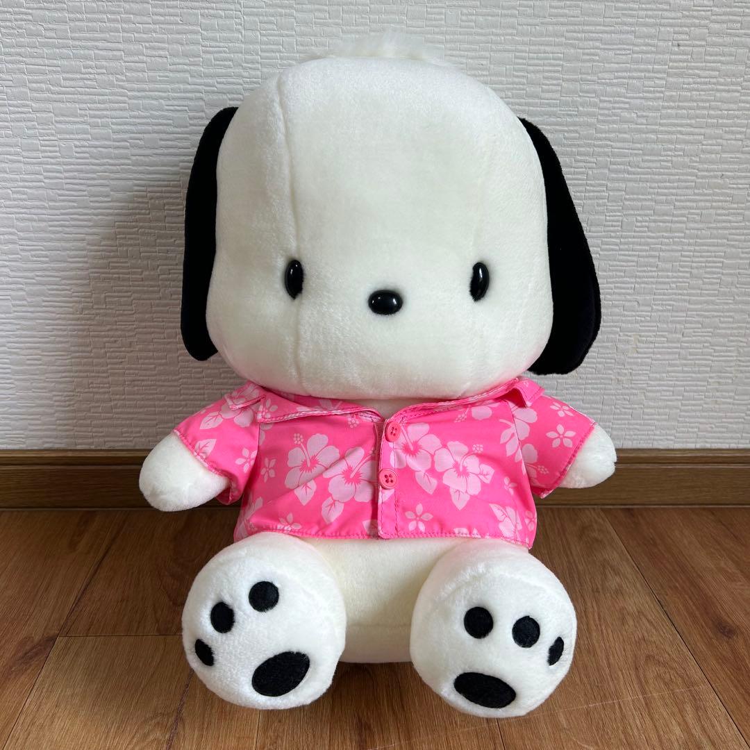 【希少品・激レア】サンリオ×八千代銀行 ポチャッコ特大ぬいぐるみPOCHACCO ポチャッコ ポチャミ 八千代銀行 ぬいぐるみ 特大 ビッグ サンリオ