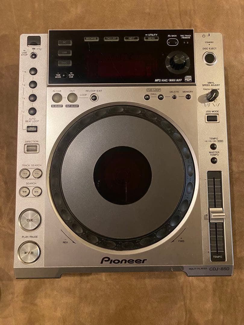Pioneer CDJ-850 CDJ/DJコントローラー シルバー 動作確認済 - メルカリ