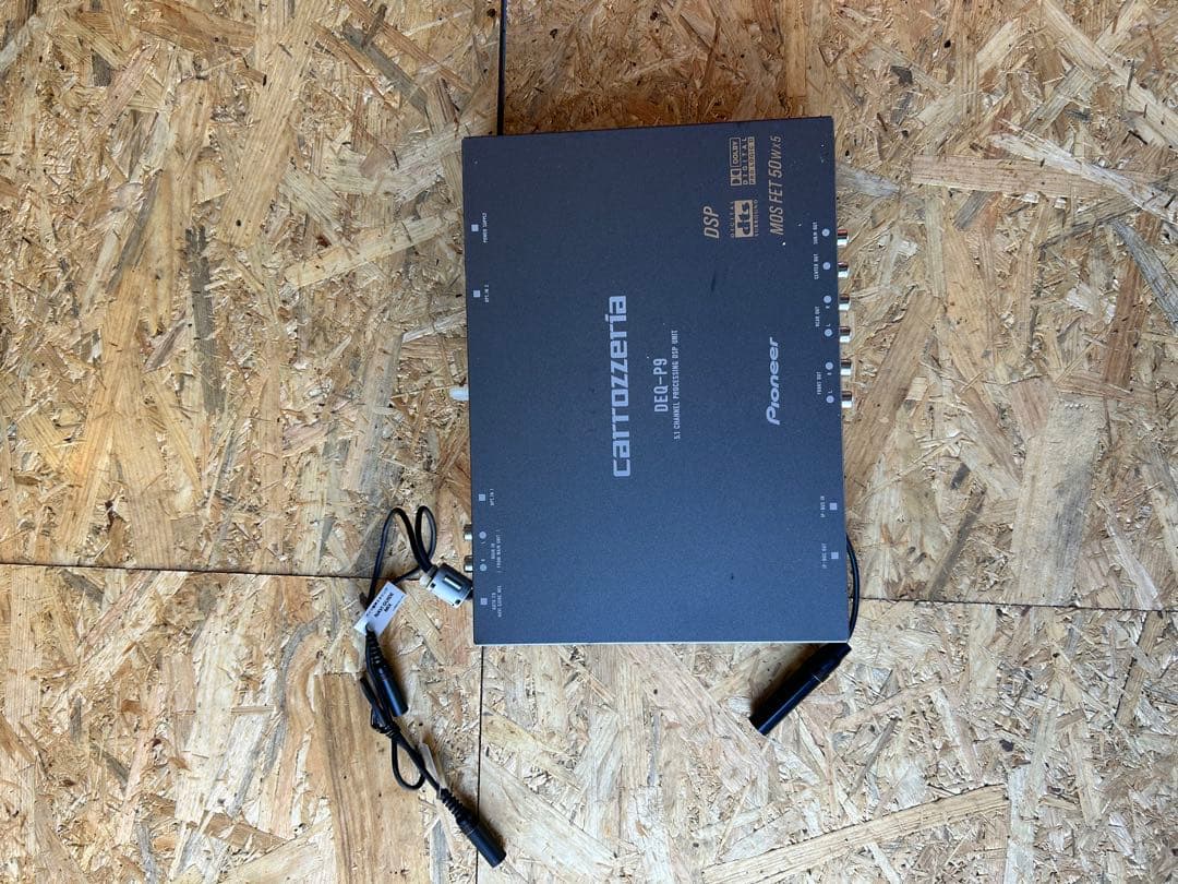 Pioneer carrozzeria DSP機能搭載オーディオ　DEQ-P9 Pioneer carrozzeria DEQ-P9 5.1 MULTI ch SOUND SYSTEM JAPAN market
