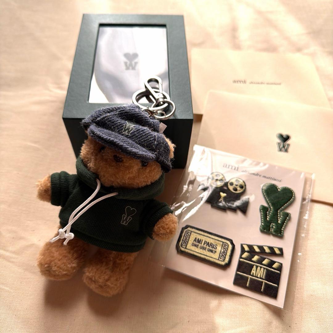 チェウシク CHOI WOOSHIK AMI コラボ テディベア ワッペン付 - メルカリ