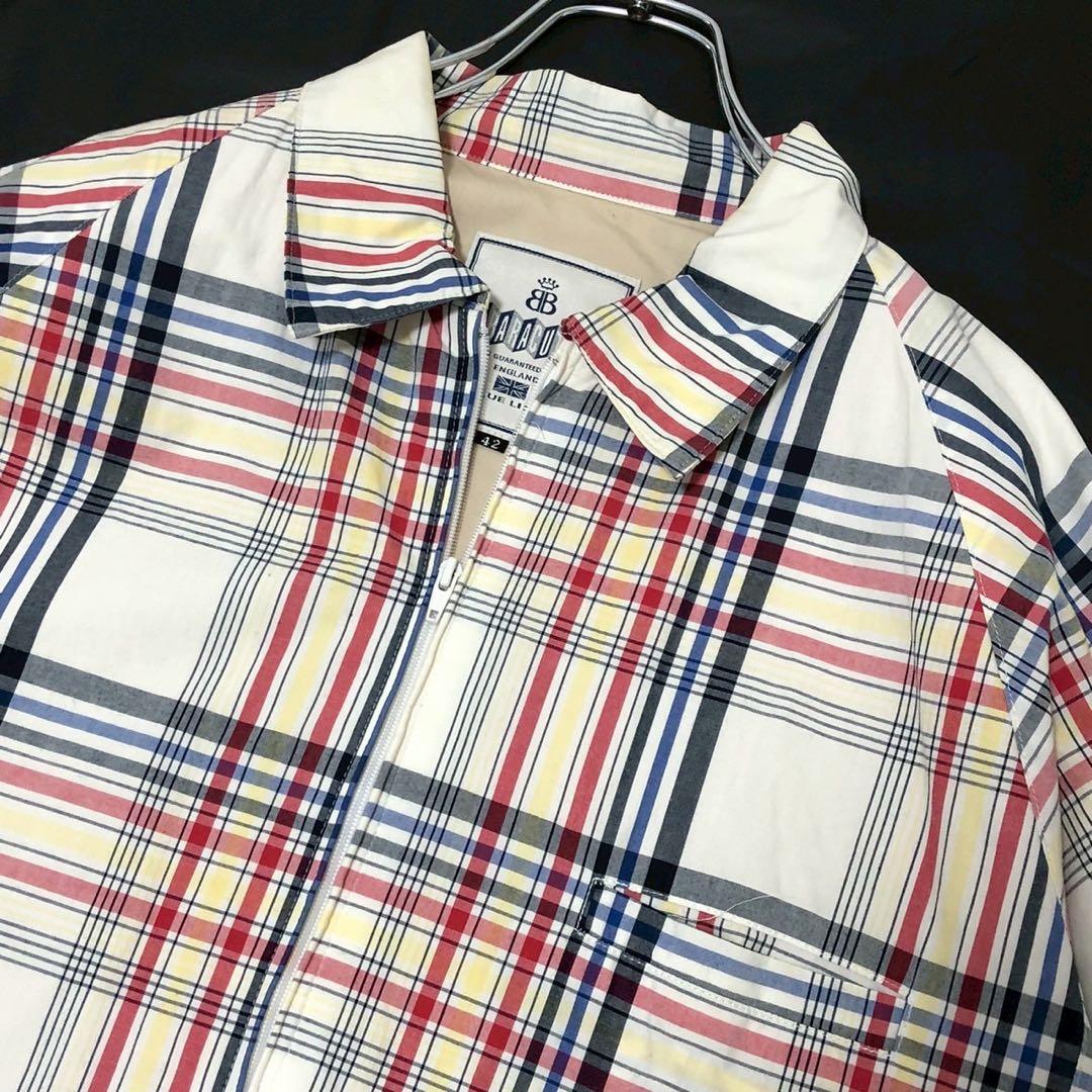 美品◎XL/42サイズ◎BARACUTA G9 スイングトップ チェック柄 - メルカリ