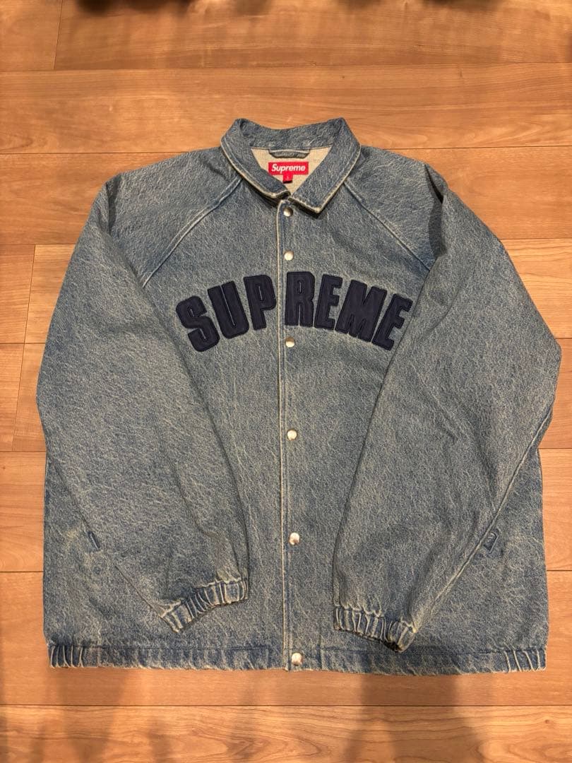 ジャケット・アウター supreme Arc Denim Coaches Jacket Supreme Arc Denim Coaches Jacket (SS25) Denim Men's - SS25 - US
