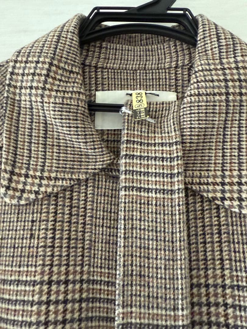 TODAYFUL ステンカラーチェックコート - メルカリ