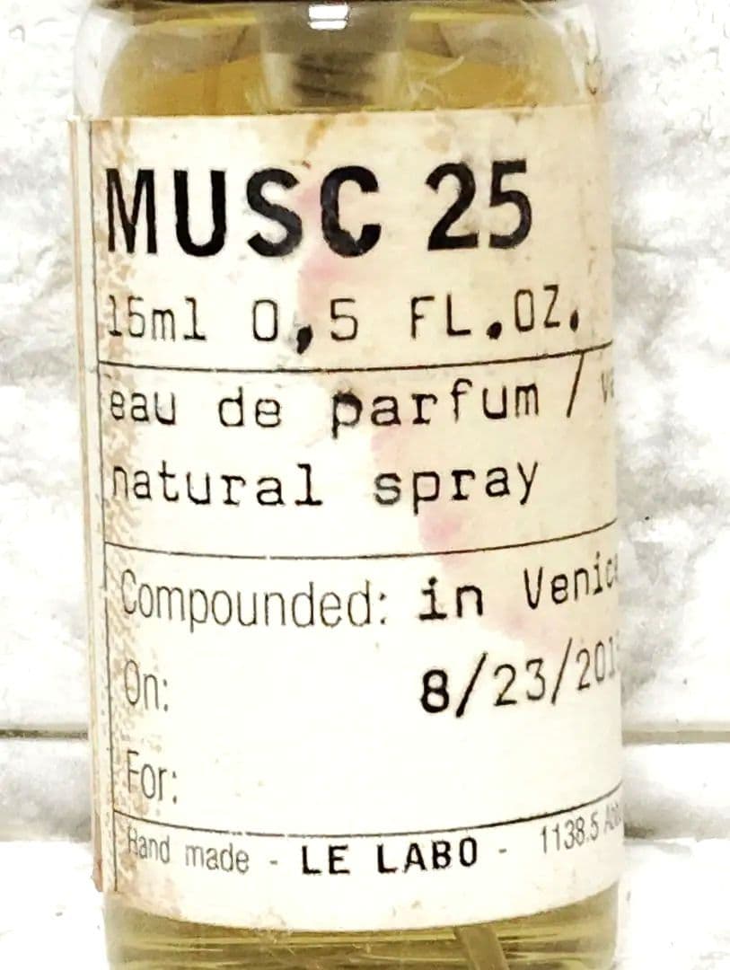 香水 新品 限定 LE LABO MUSC 25 オードパルファム 15ml - メルカリ