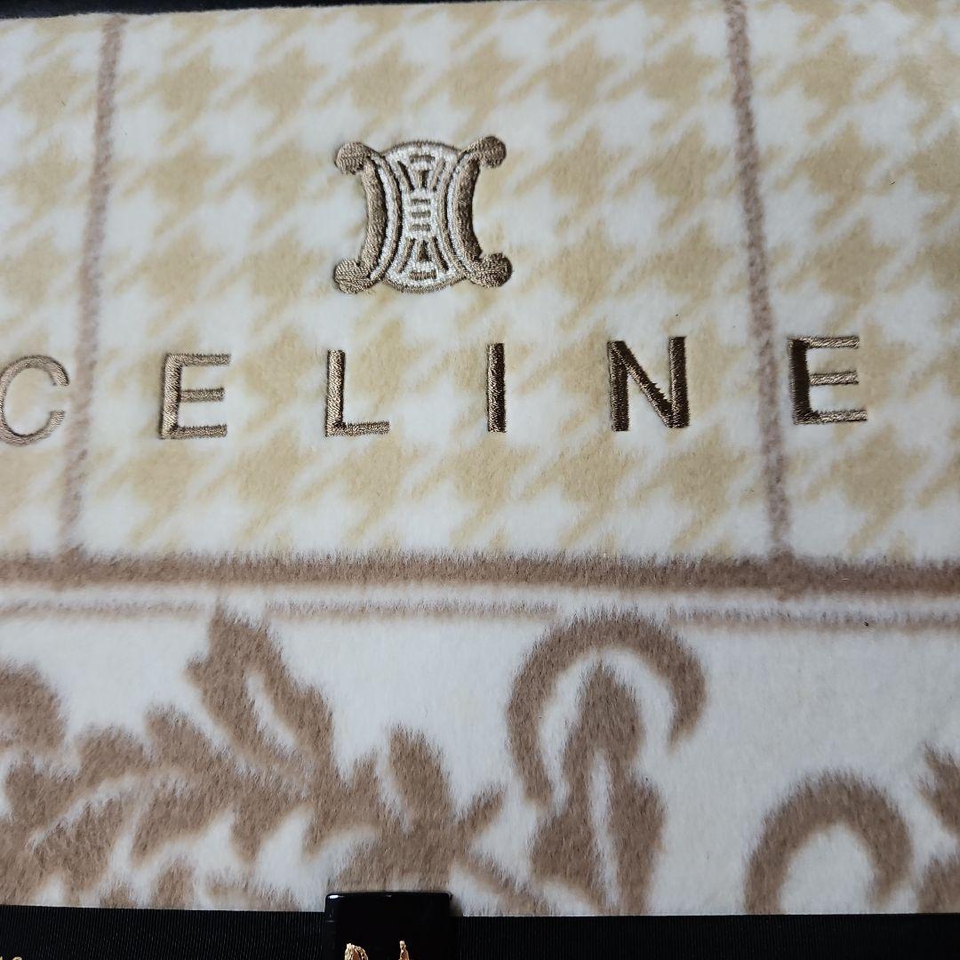 CELINE セリーヌ 綿毛布 140x200cm シングル - メルカリ