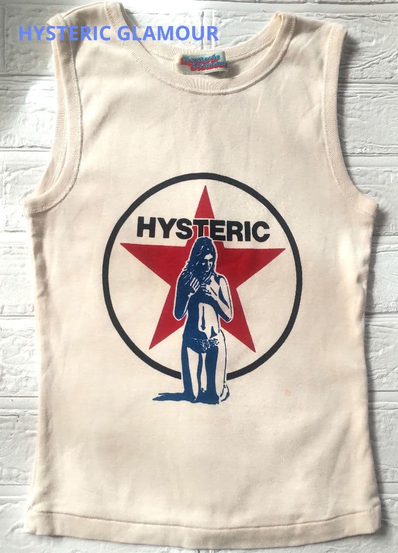 HYSTERIC GLAMOUR ヒステリックグラマータンクトップ - メルカリ
