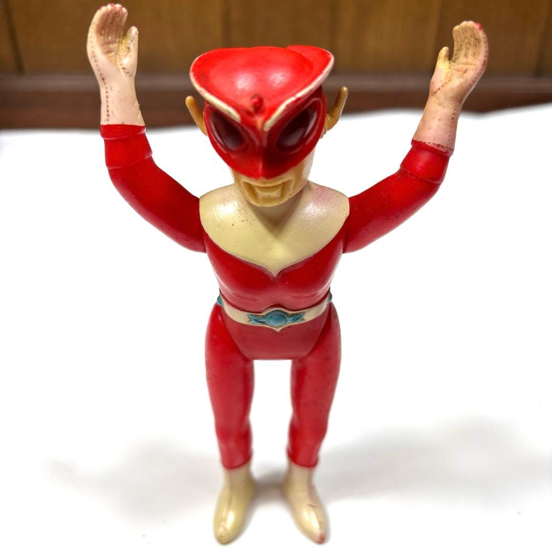 昭和レトロ ブルマァク レッドマン ソフビ 当時物 - メルカリ