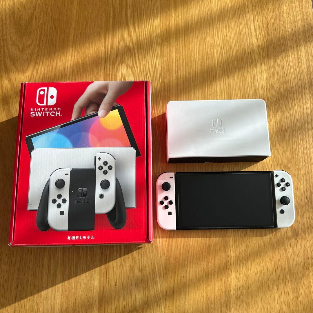 NintendoSwitch 有機EL 白 有機EL最高！ホワイトカラー最高！新型 Nintendo Switch 有機ELモデル