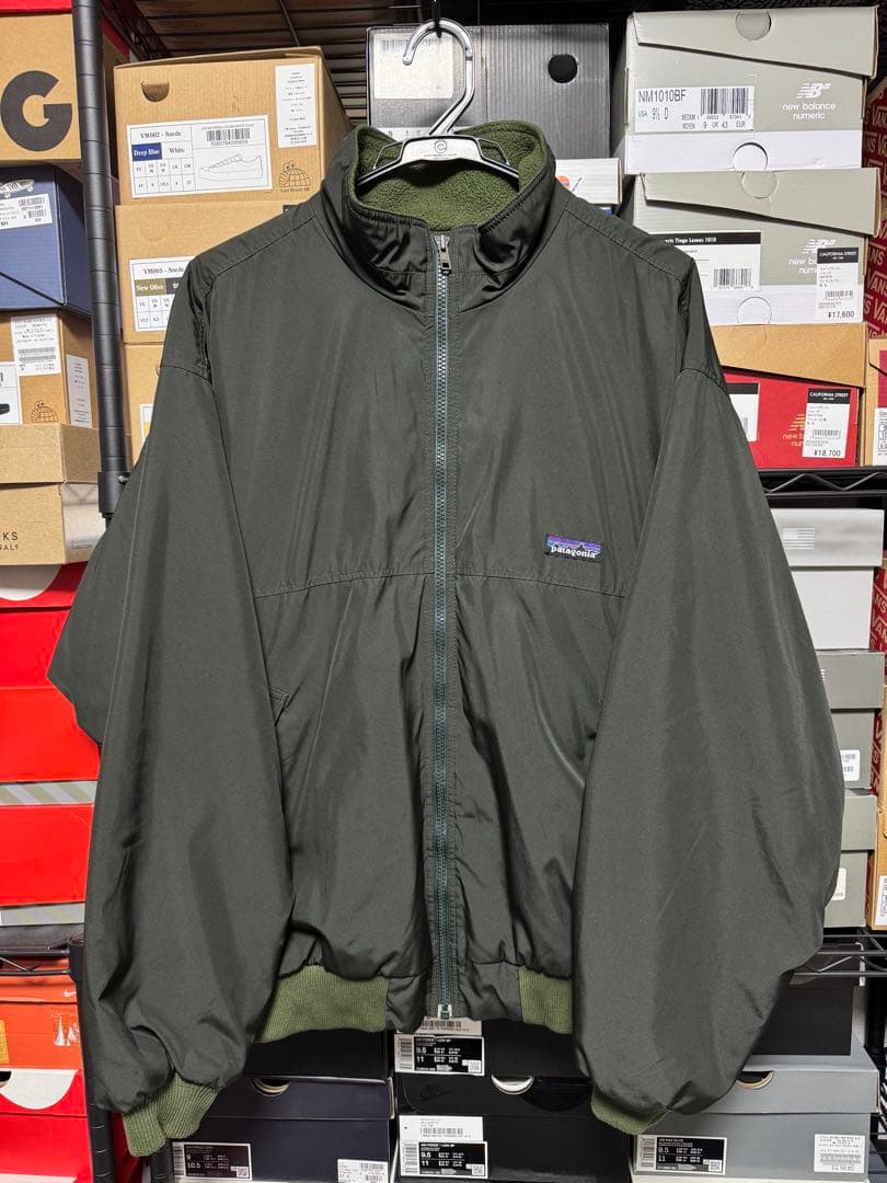 patagonia シェルドシンチラジャケット① POST JUNK / 90's PATAGONIA USA製 シェルドシンチラジャケット [XL]